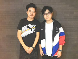 明星經(jīng)紀(jì)人陳星與王錚亮合影