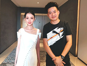 明星經(jīng)紀(jì)人陳星與汪小敏合影