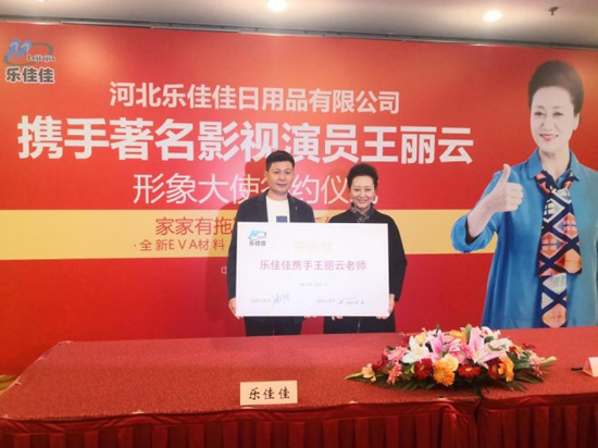 王麗云代言的品牌樂佳佳