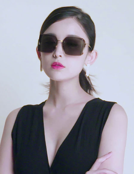 古力娜扎代言的品牌帕莎眼鏡